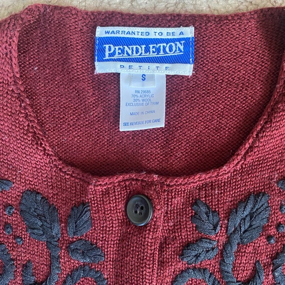 Vintage Pendleton Sweater Vest - Picture 4 of 6